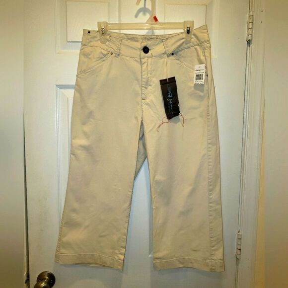 Jag Jeans Denim - Jag Jeans Capris, Women's sz 14P, tan, NWT.